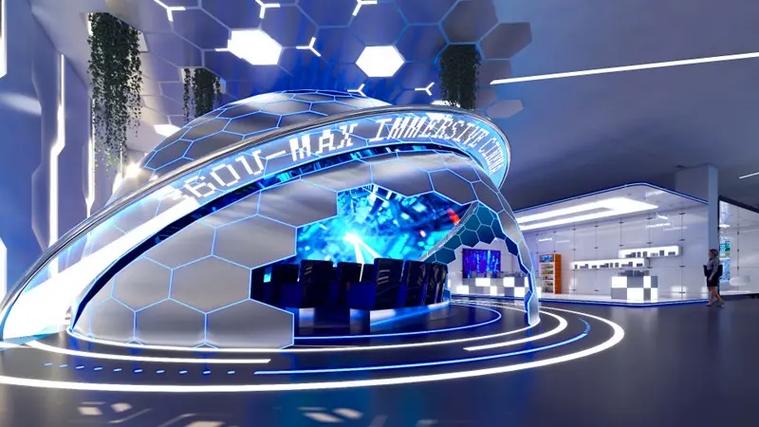 笔中文化科技集团讲展馆展厅设计技巧:用"文化创意+数字科技"